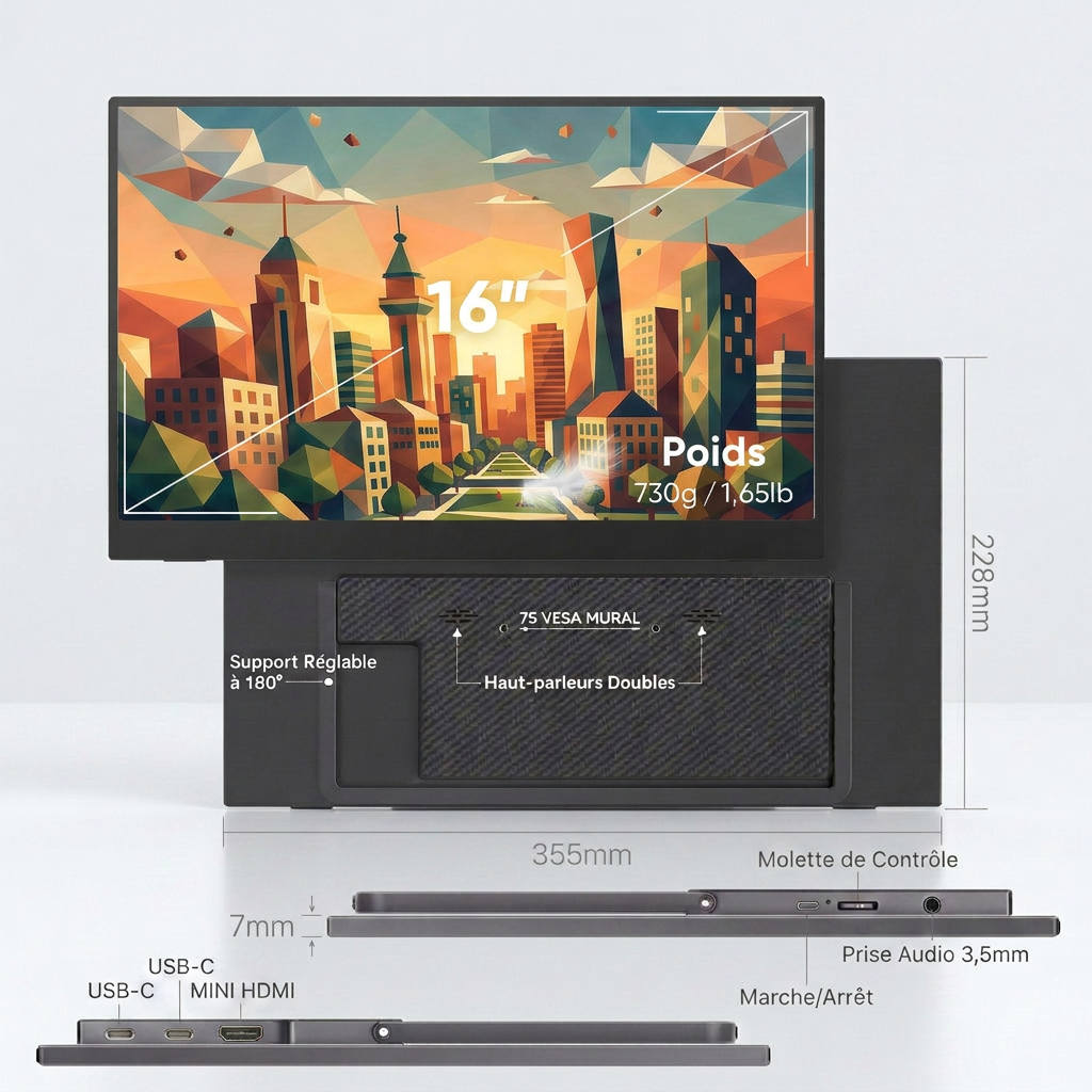 DualView™ Flex Studio 16"