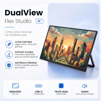 DualView™ Flex Studio 16"