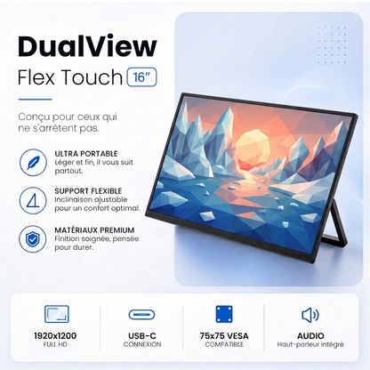 DualView™ Flex Touch 16"